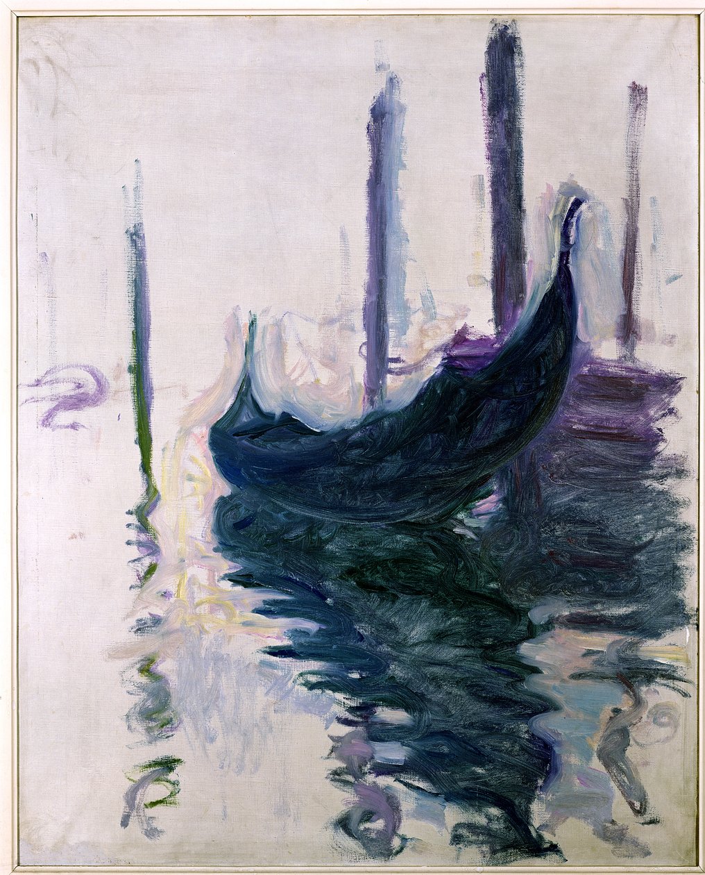 Gondoly v Benátkách, 1908 od Claude Monet