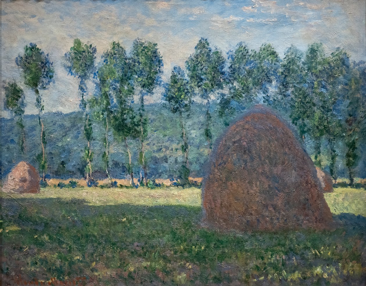 Kupka sena poblíž Giverny od Claude Monet