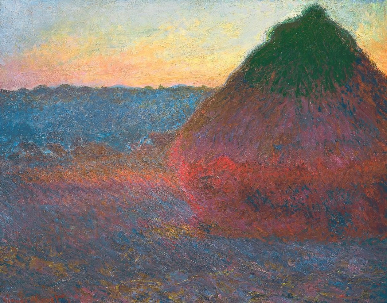 kupka sena od Claude Monet