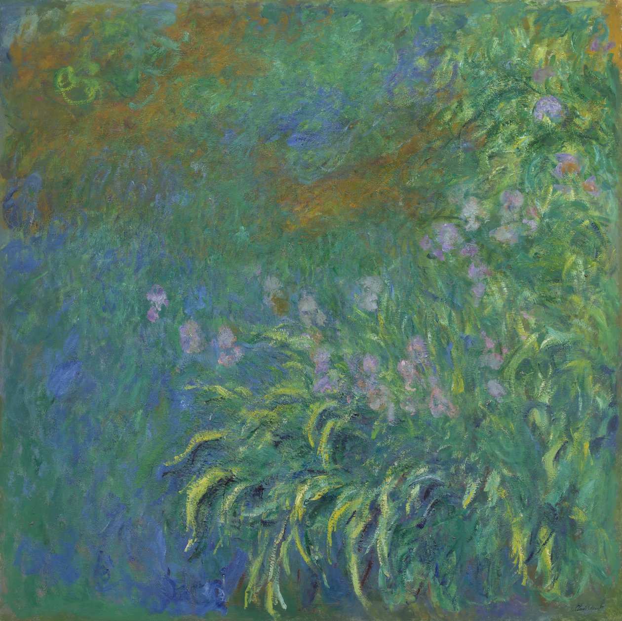Kosatce od Claude Monet