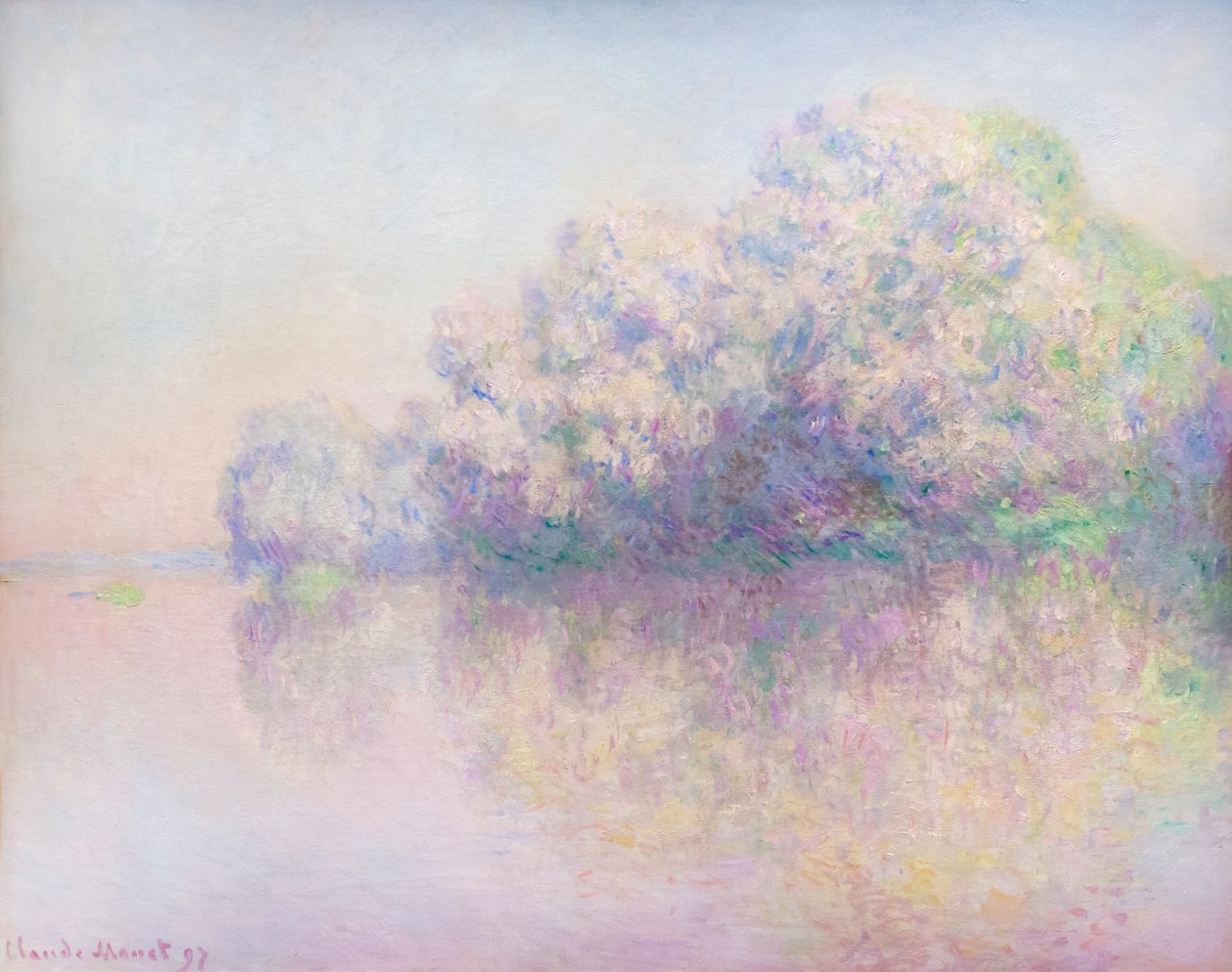 Ostrov kopřiv od Claude Monet
