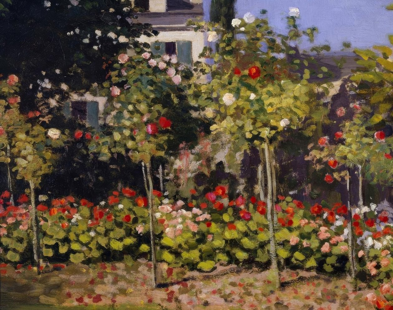 Kvetoucí zahrada od Claude Monet