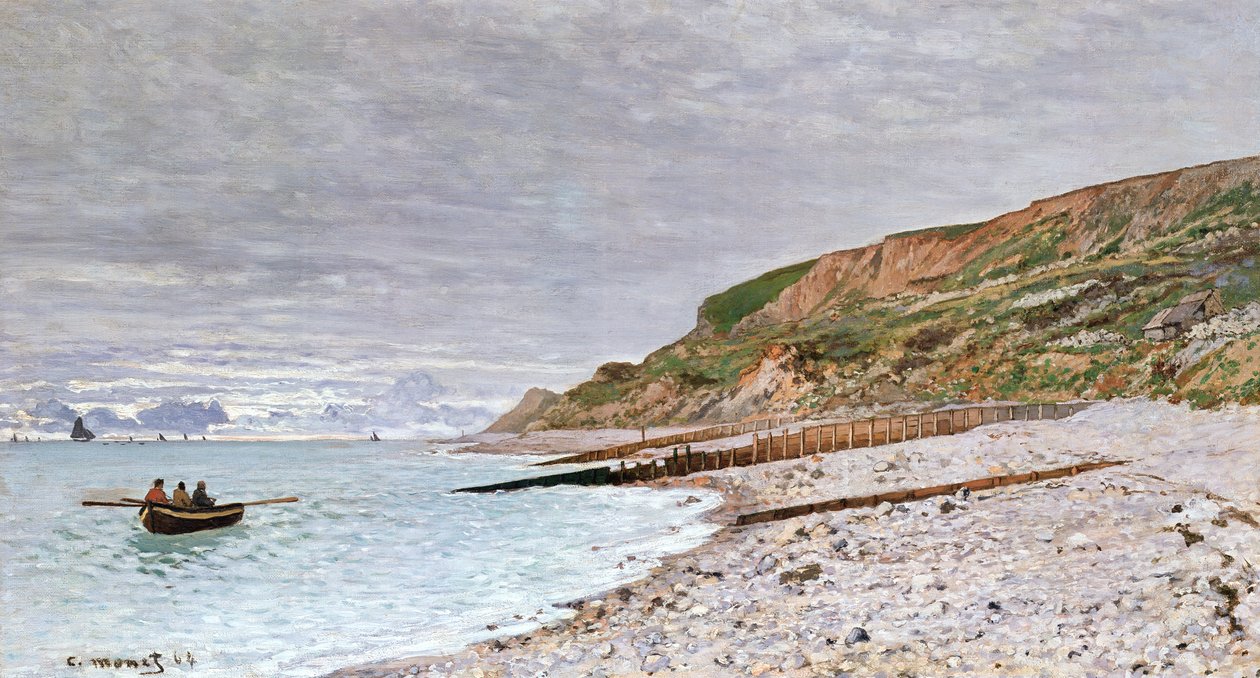 Pointe de la Heve, 1864 od Claude Monet