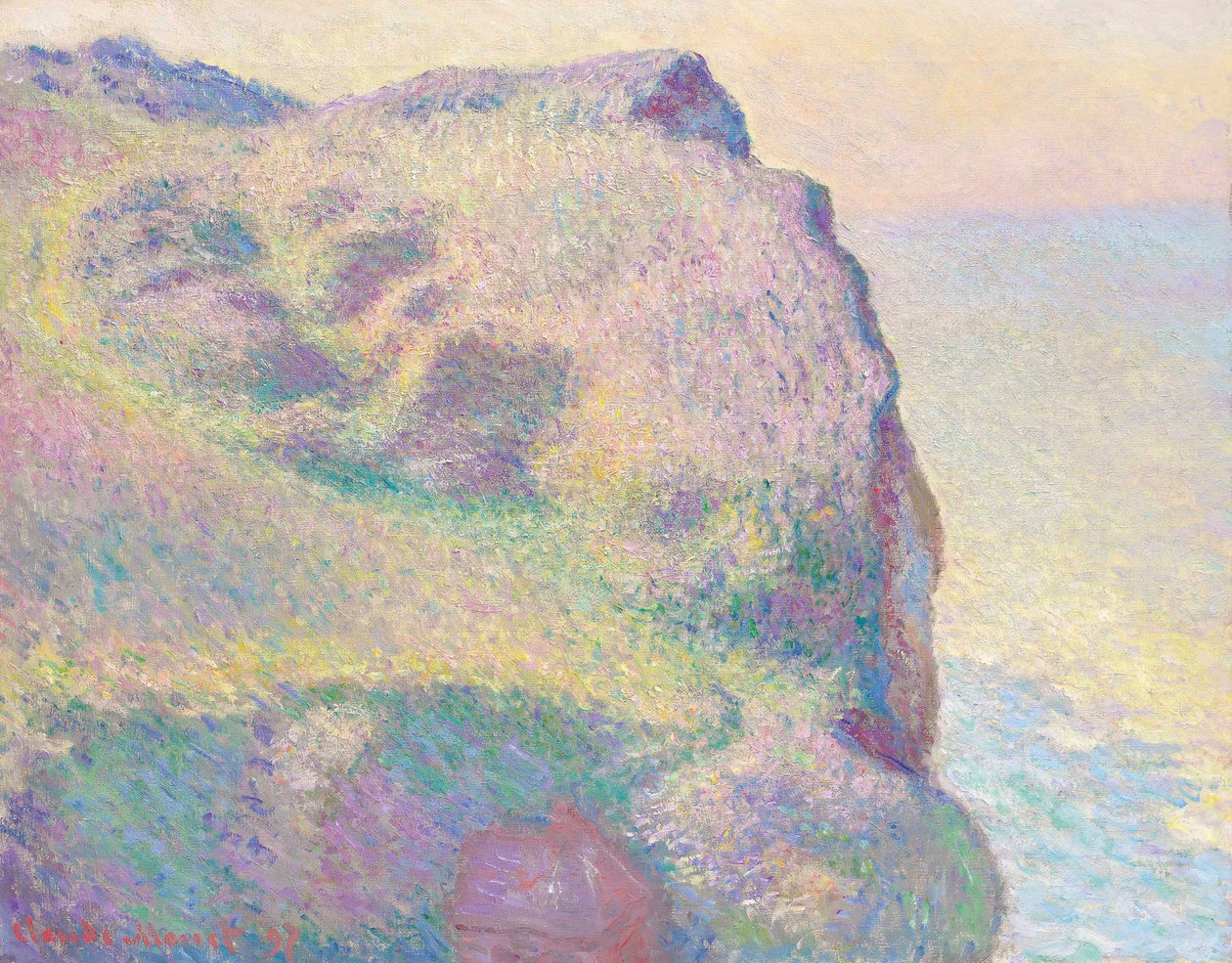 Pointe du Petit Ailly, 1897. od Claude Monet