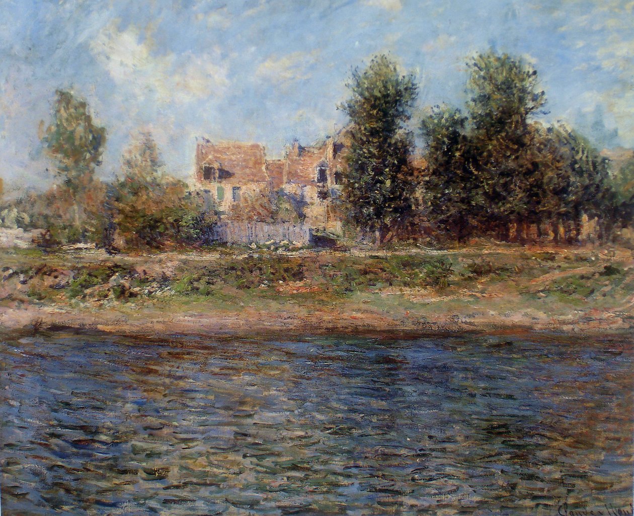 Hora La Seine, 1880. od Claude Monet
