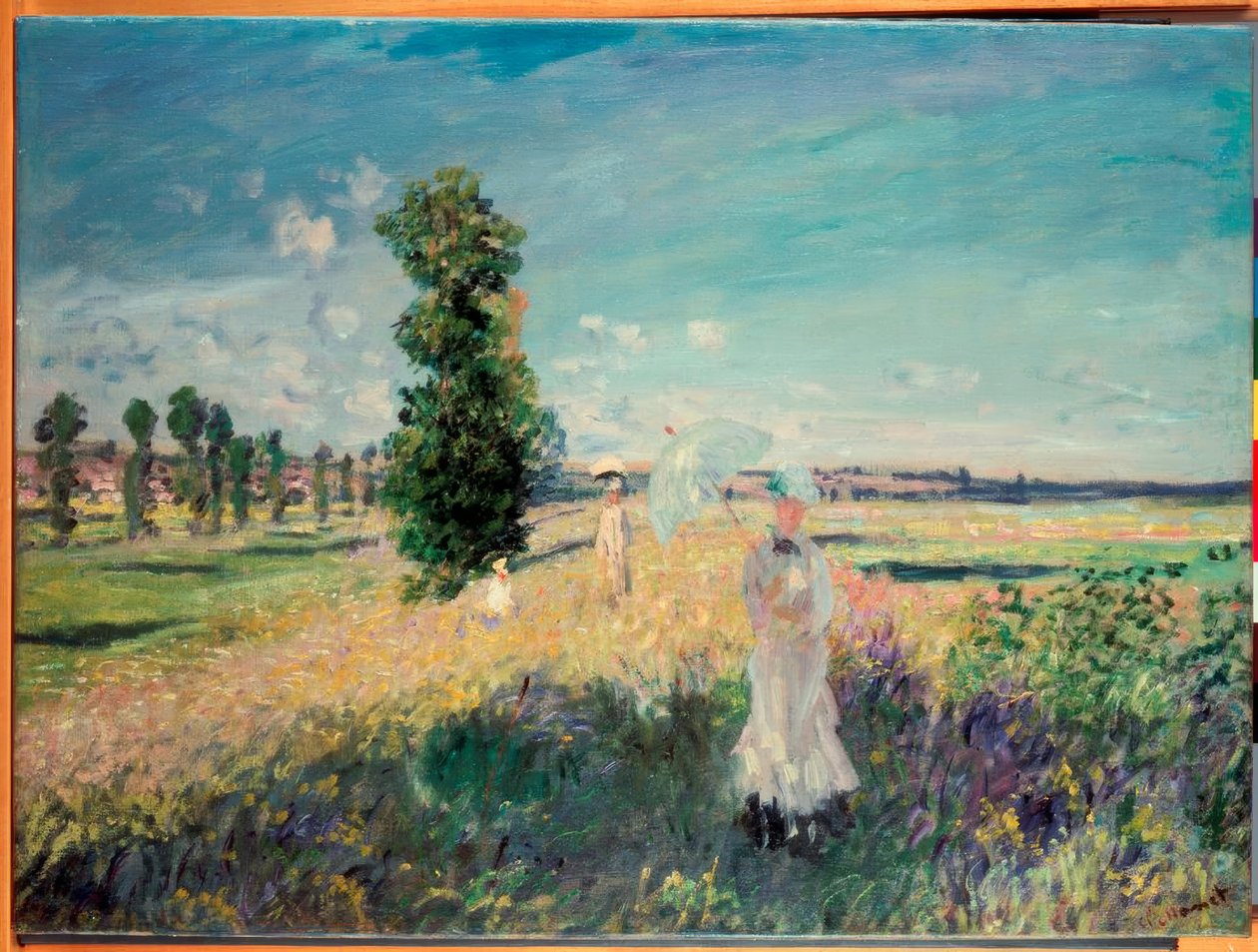 Chůze od Claude Monet