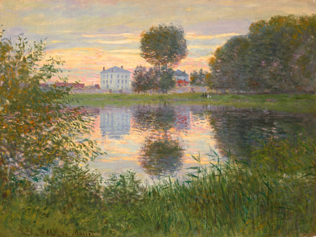 Strom v kouli, Argenteuil od Claude Monet