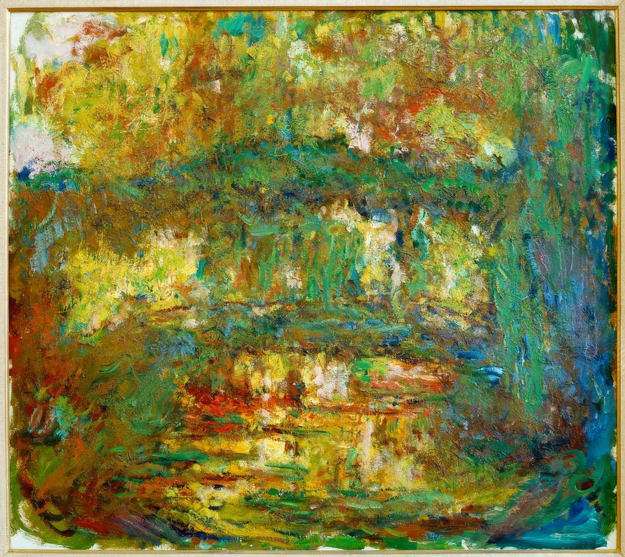 Le Pont japonais (Japonský most) od Claude Monet