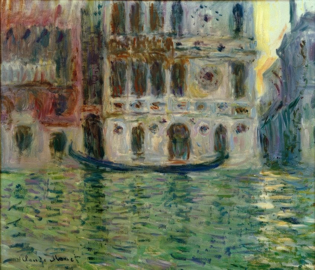 Dario palác od Claude Monet