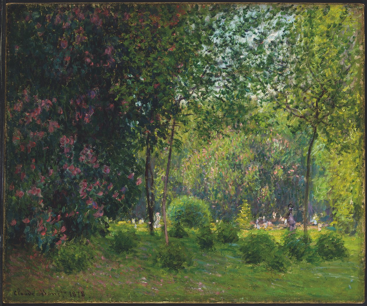 Parc Monceau od Claude Monet