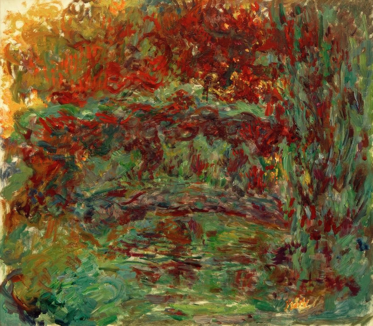 Japonský most od Claude Monet