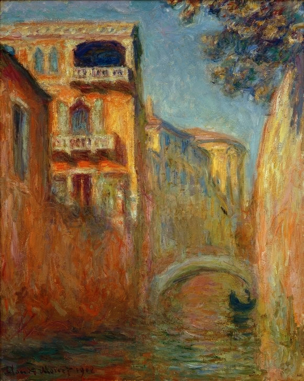 Rio de la Salute od Claude Monet