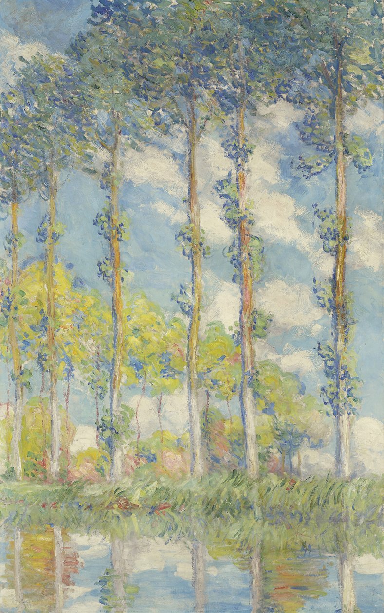 Les Peupliers, 1891 od Claude Monet