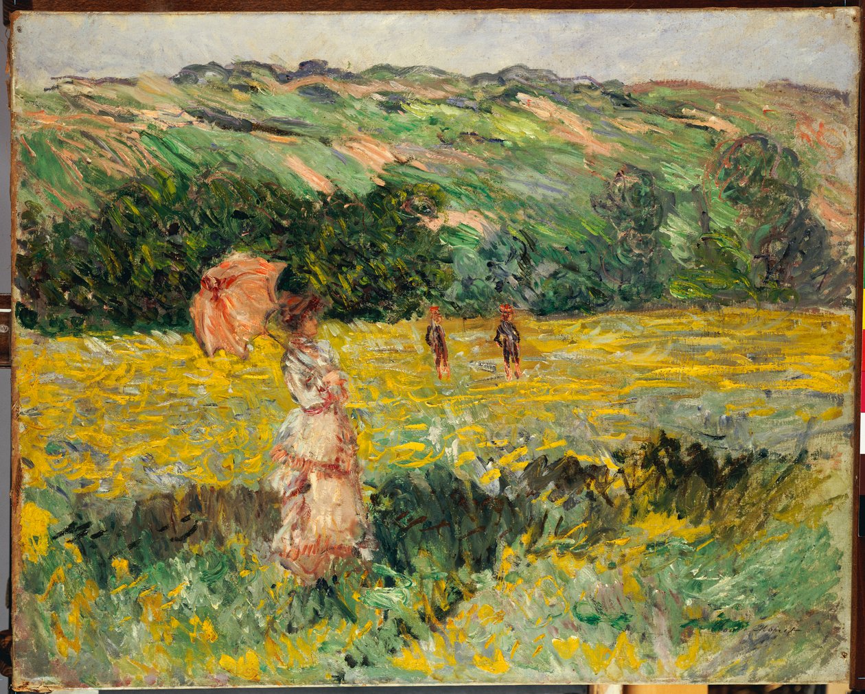 Limetz Meadow, 1887 od Claude Monet
