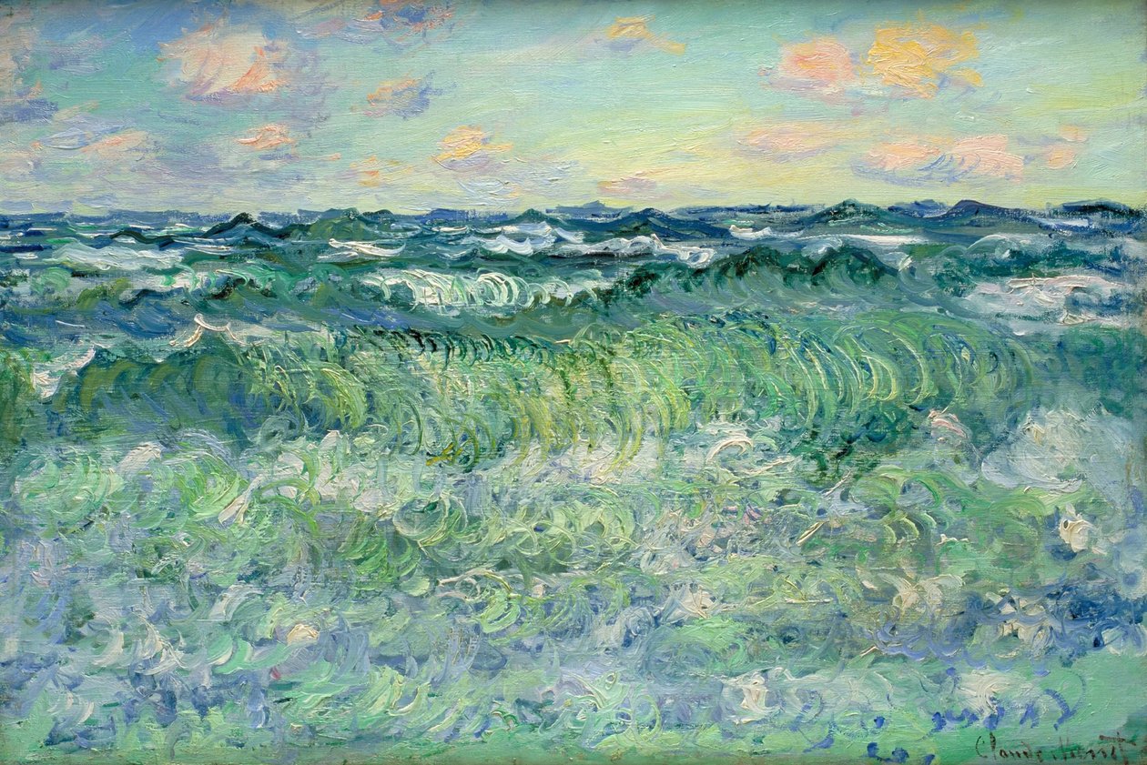 Navy, Pourville, 1881. od Claude Monet
