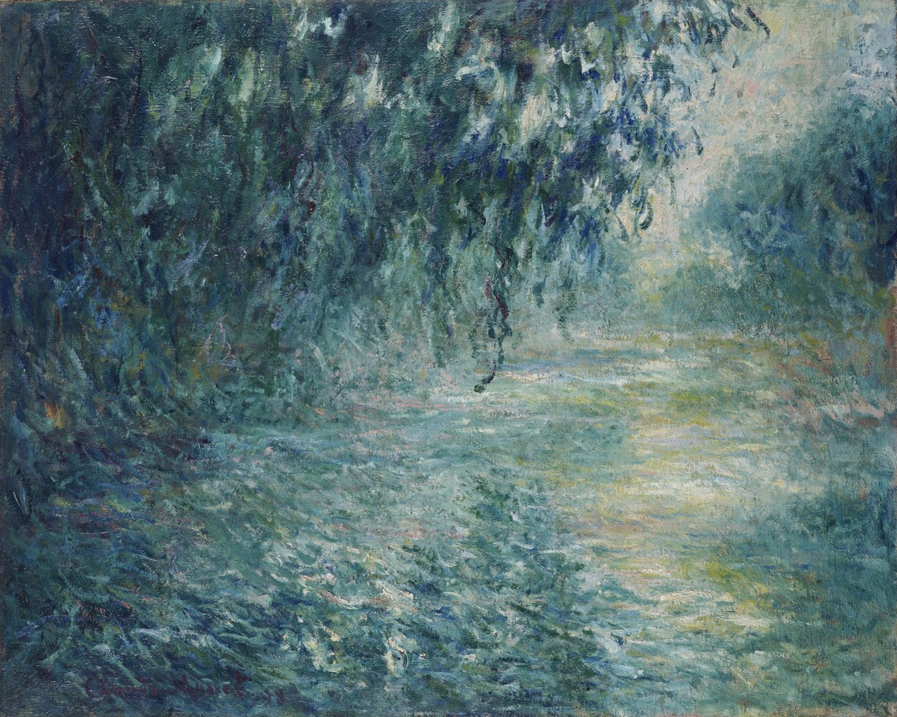 Ráno na Seině od Claude Monet