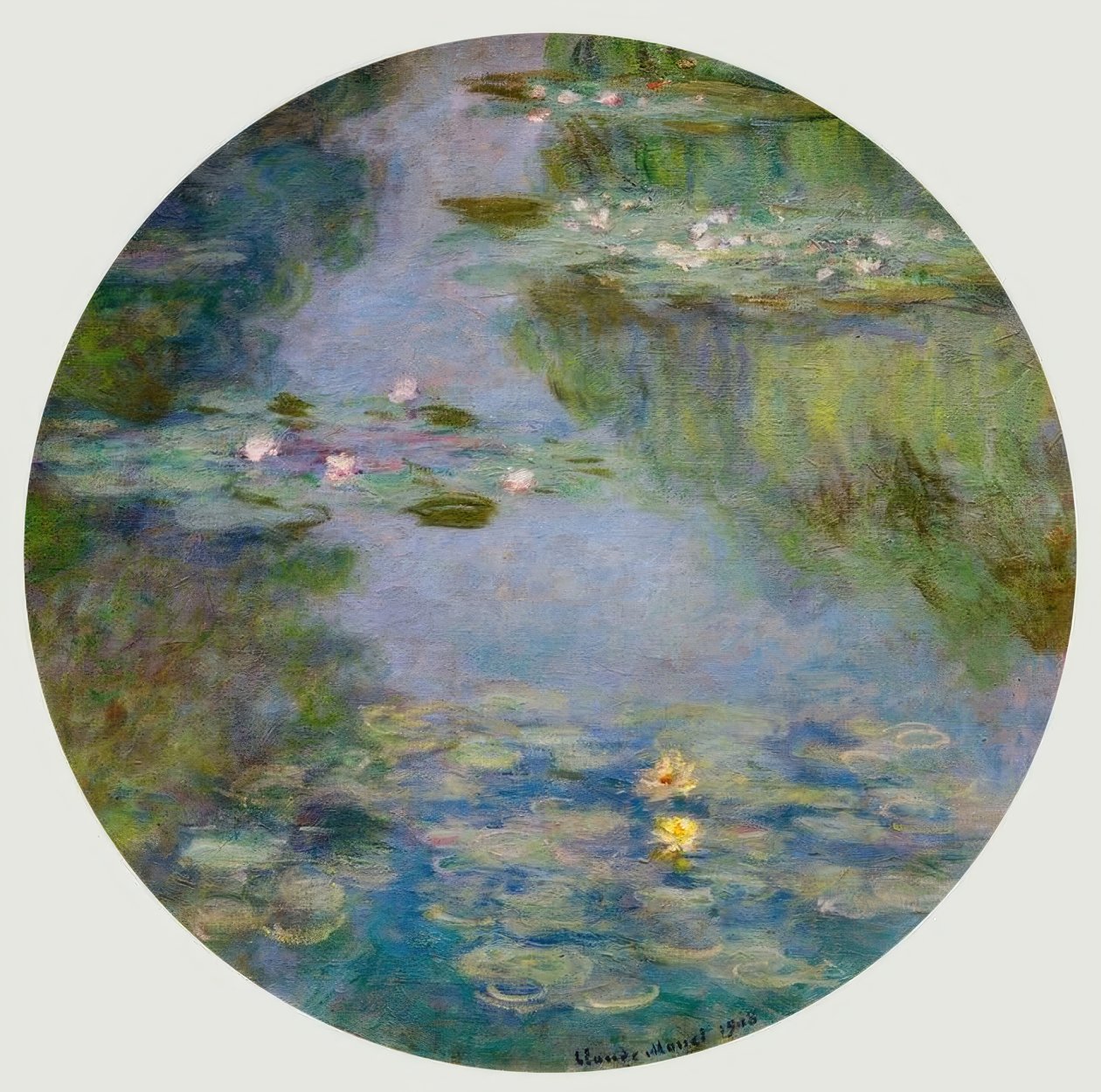 Nymphéas od Claude Monet