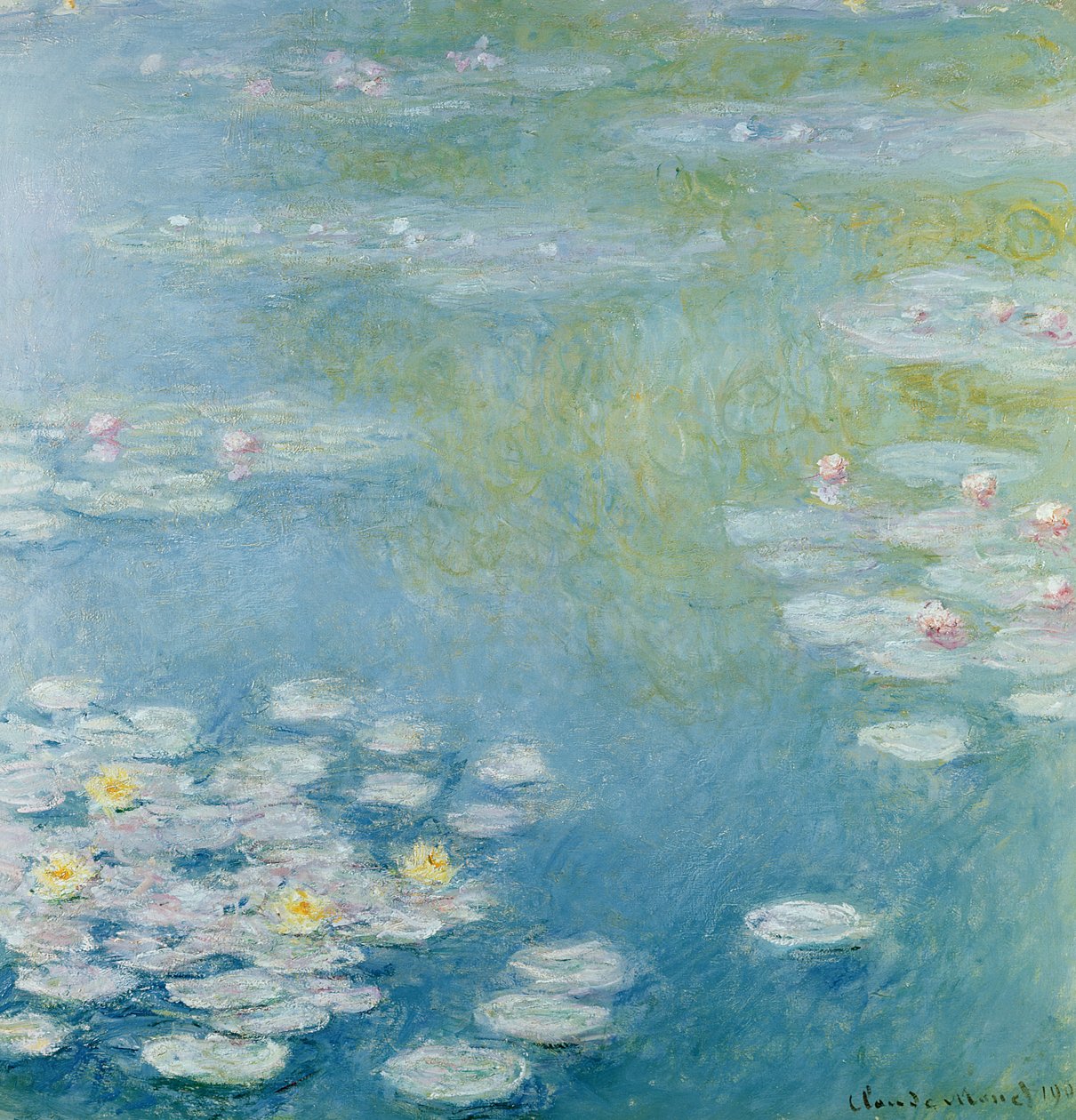 Nympheas v Giverny od Claude Monet