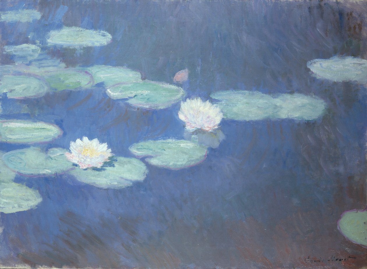 Nympheas, cca 1916-1919 (olej na plátně) od Claude Monet