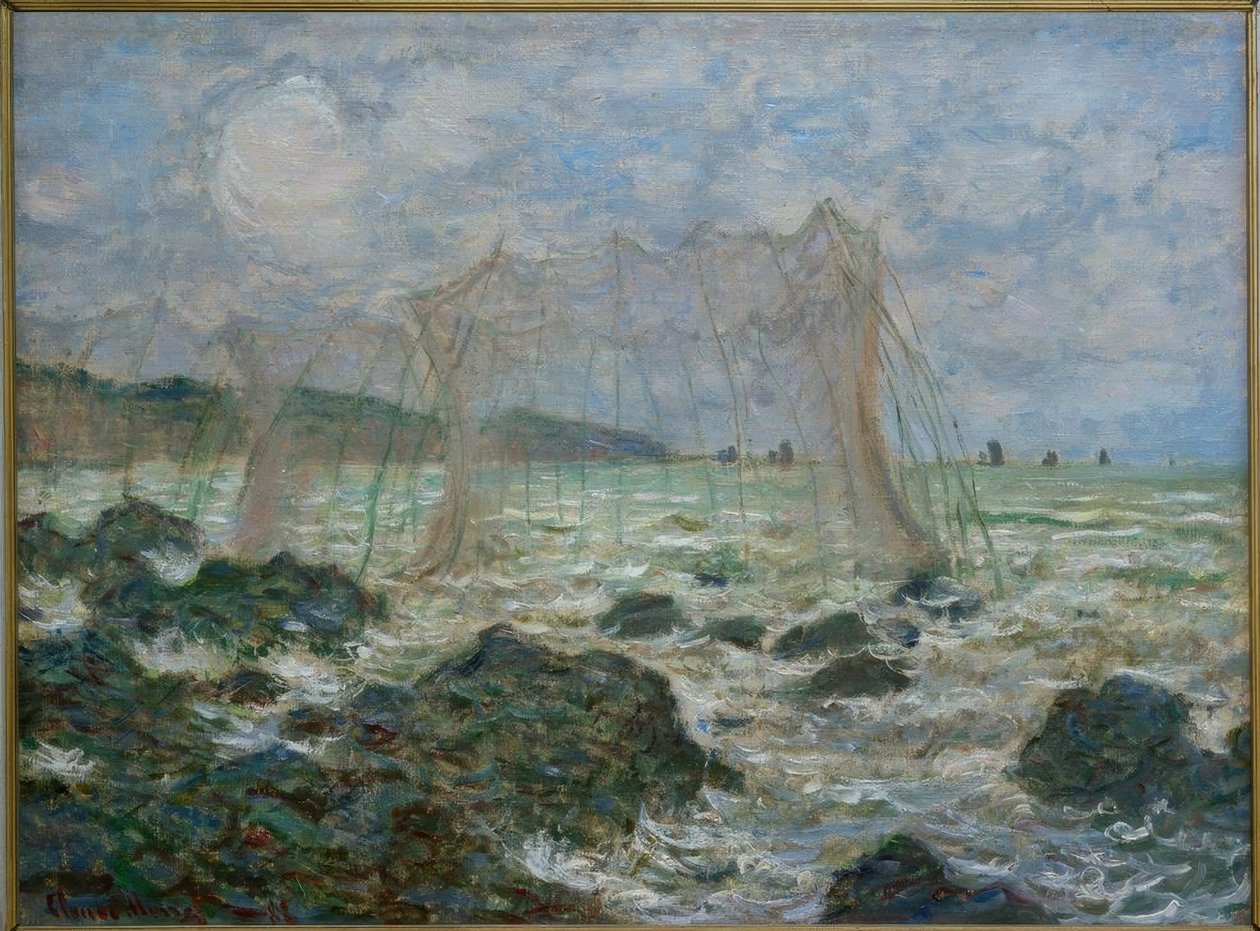 Rybářský park v Pourville od Claude Monet