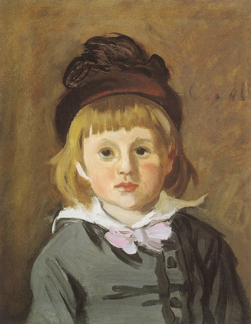 Portrét Jean Monet, cca 1872. od Claude Monet