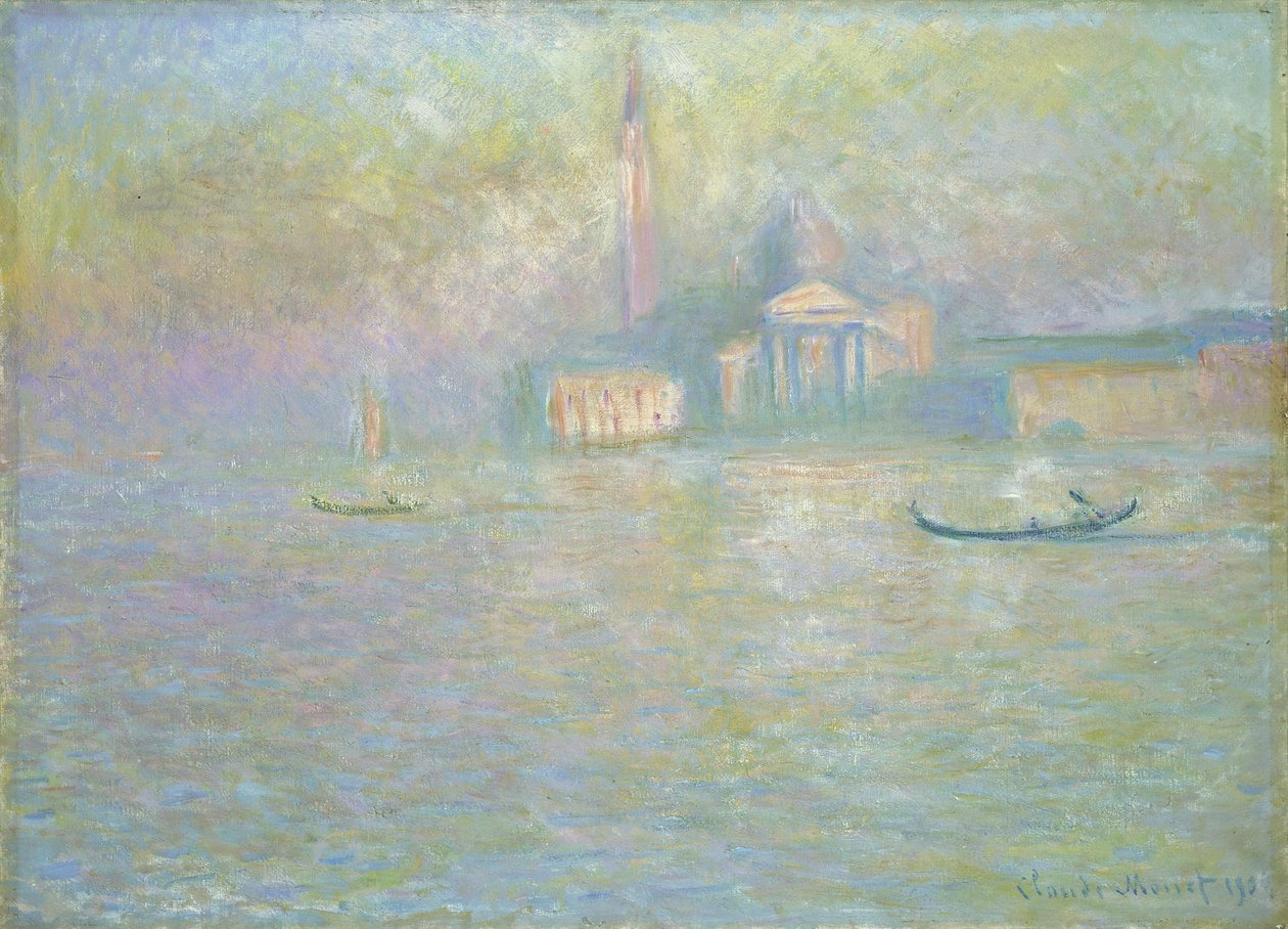 San Giorgio Maggiore, Benátky od Claude Monet
