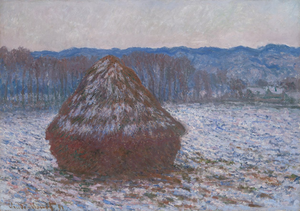 Hromada pšenice, 189091. od Claude Monet