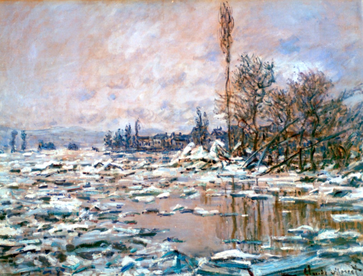 The Defrost, c počátek 20. století od Claude Monet