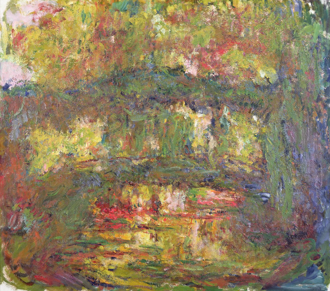 Japonský most v Giverny od Claude Monet