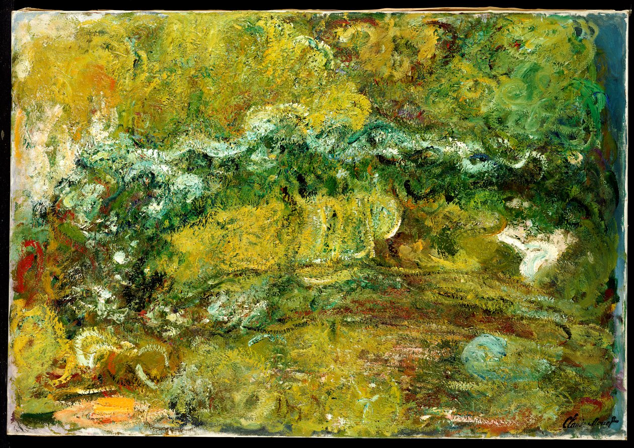 Japonský most, c.1918-24 od Claude Monet