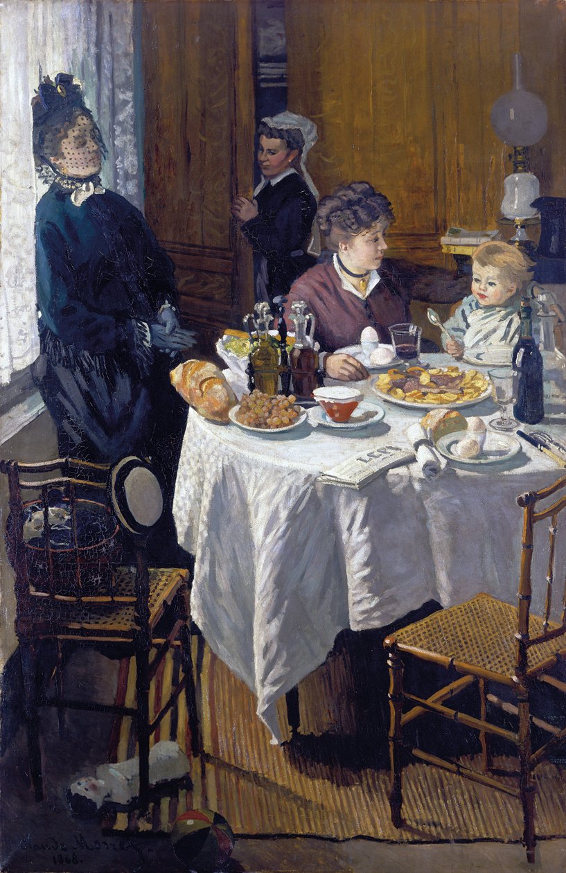 Oběd od Claude Monet