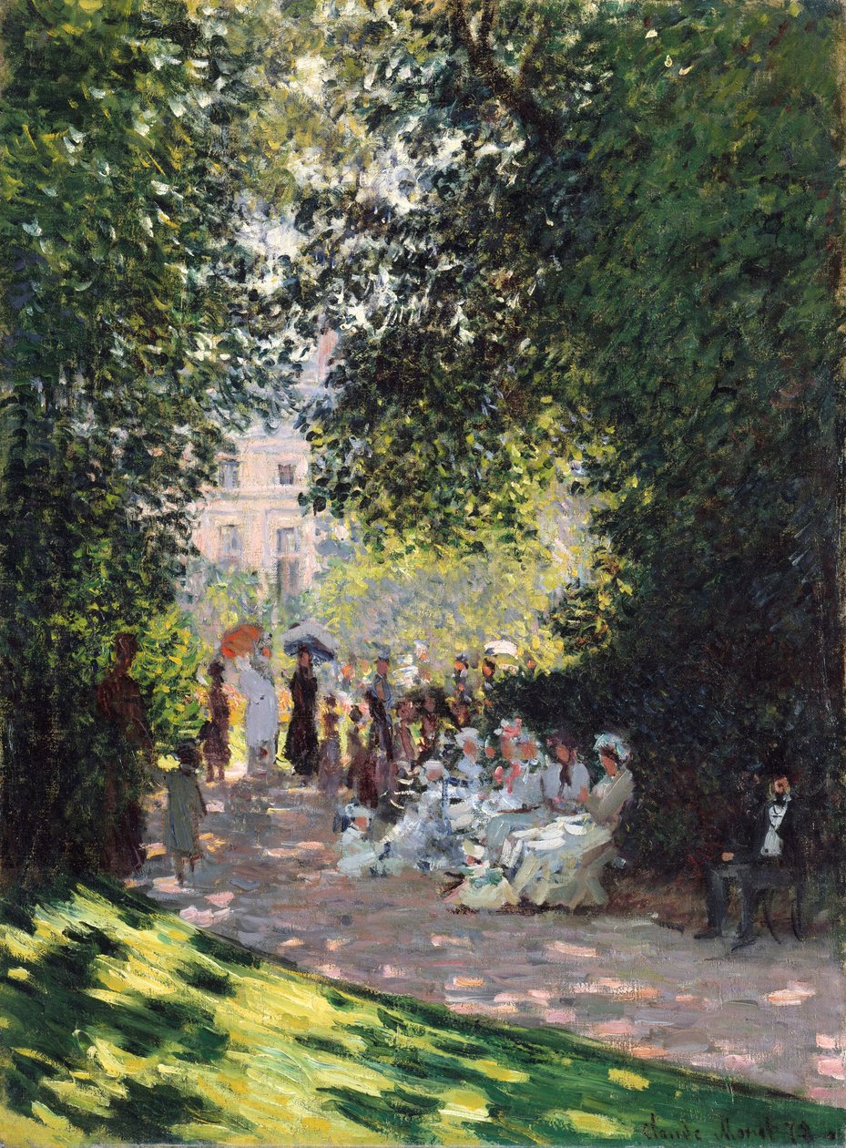 Parc Monceau od Claude Monet