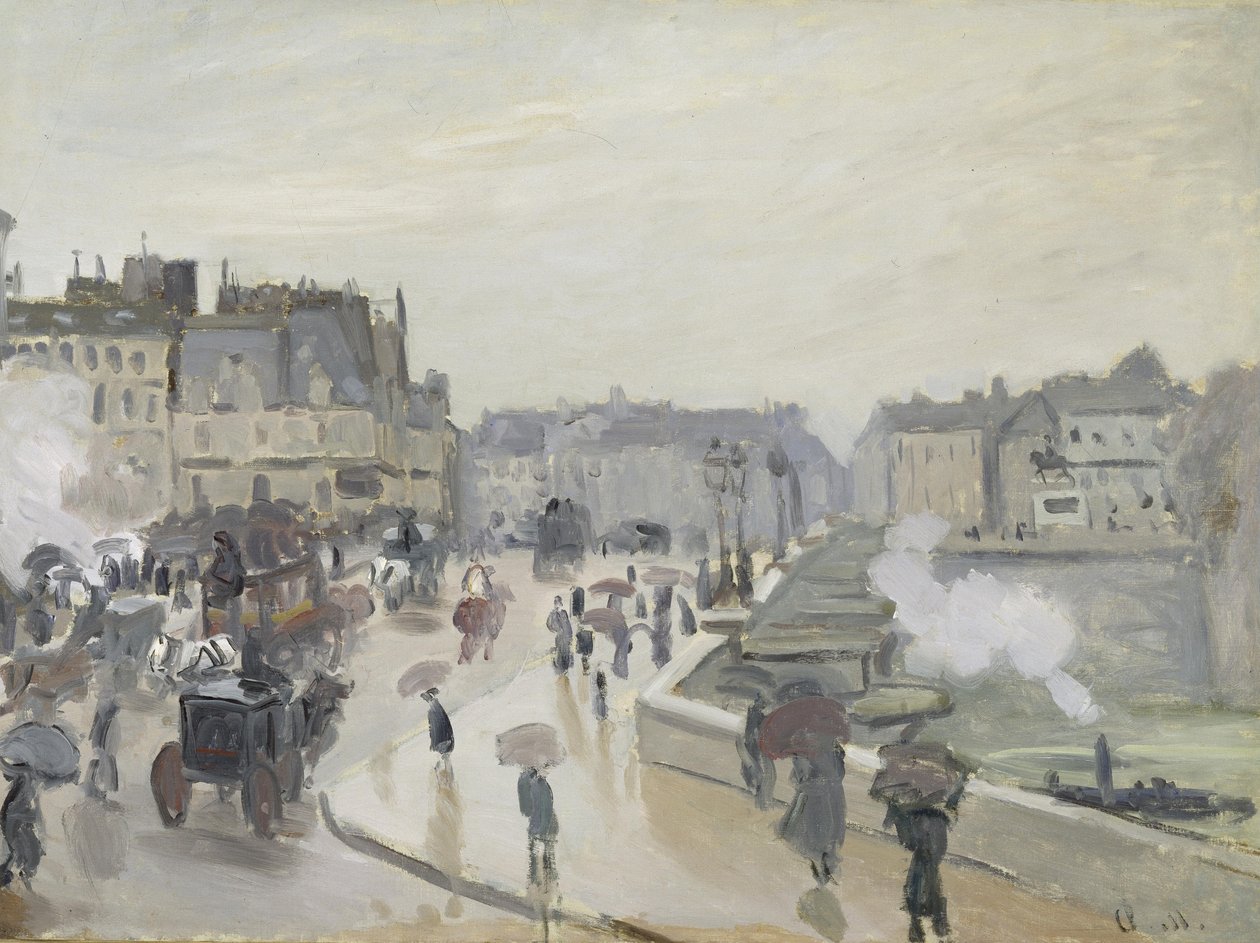Pont Neuf od Claude Monet