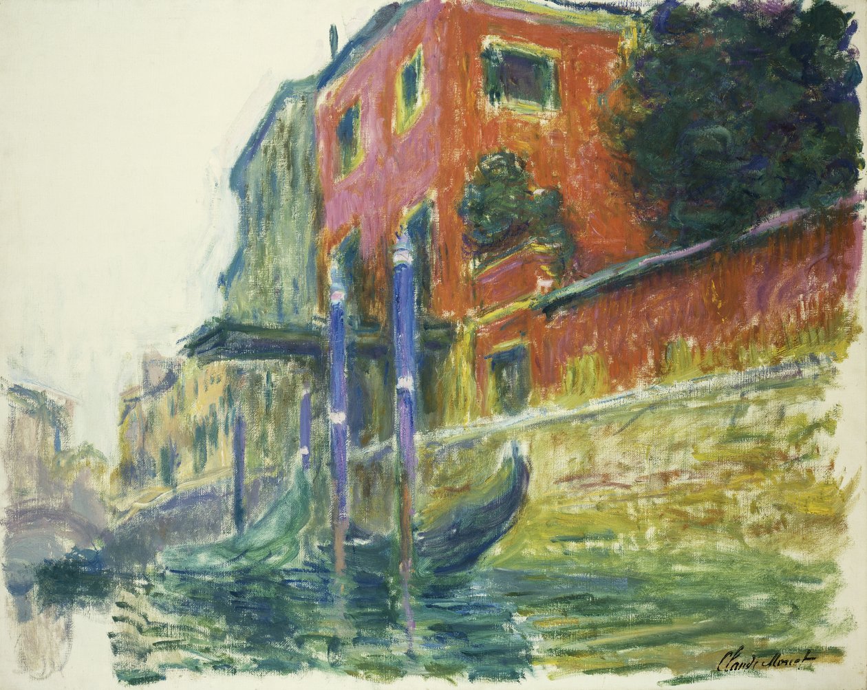 Červený dům; Červený dům, 1908 od Claude Monet