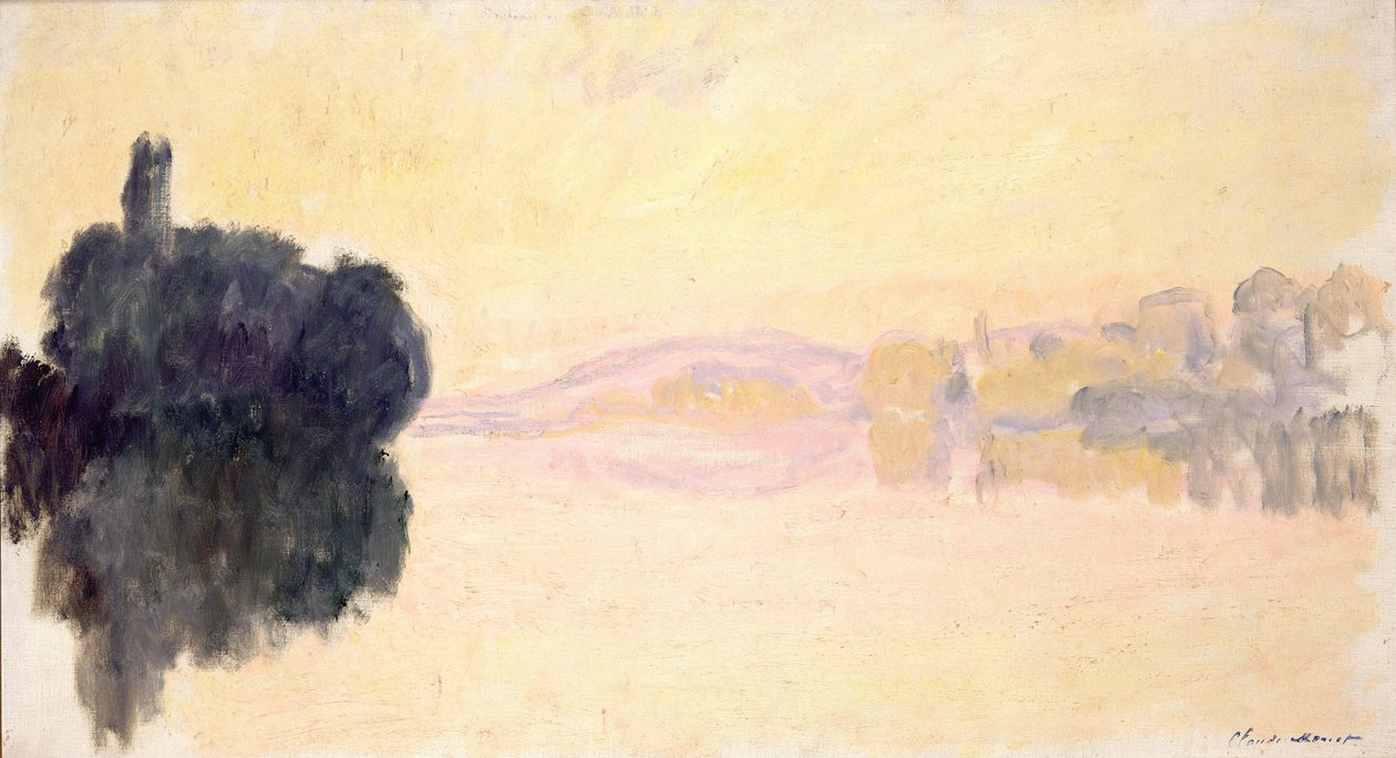 Seina v Port-Villez, 1894. od Claude Monet