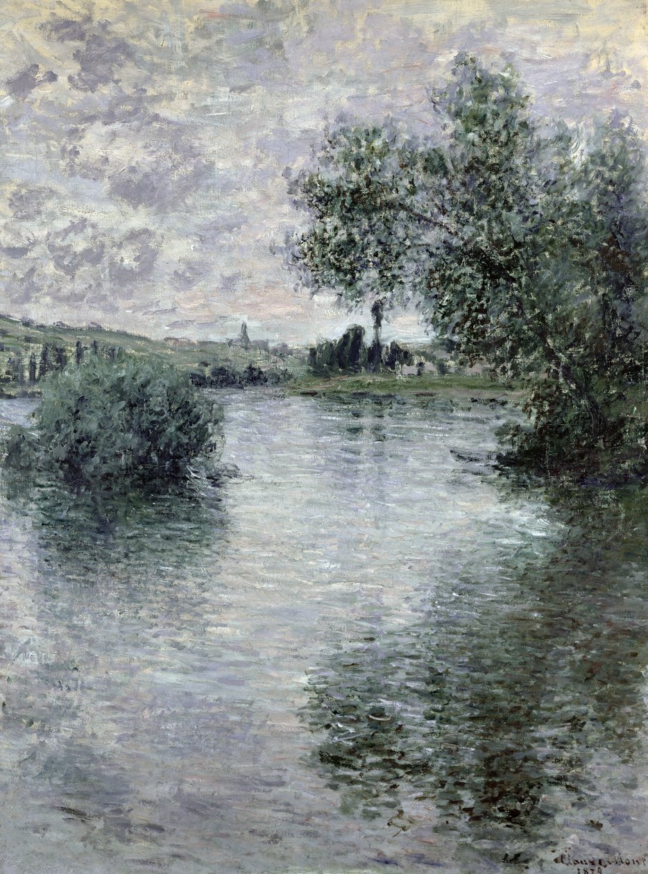 Seina ve Vetheuil od Claude Monet