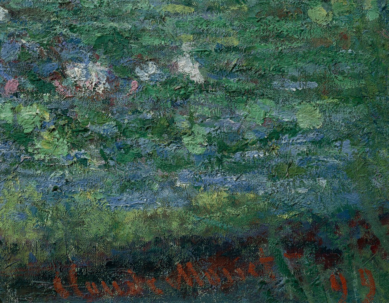 Leknín: Zelená harmonie od Claude Monet