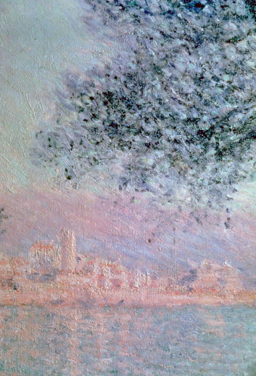 Pohled na Antibes, detail, 1888 od Claude Monet