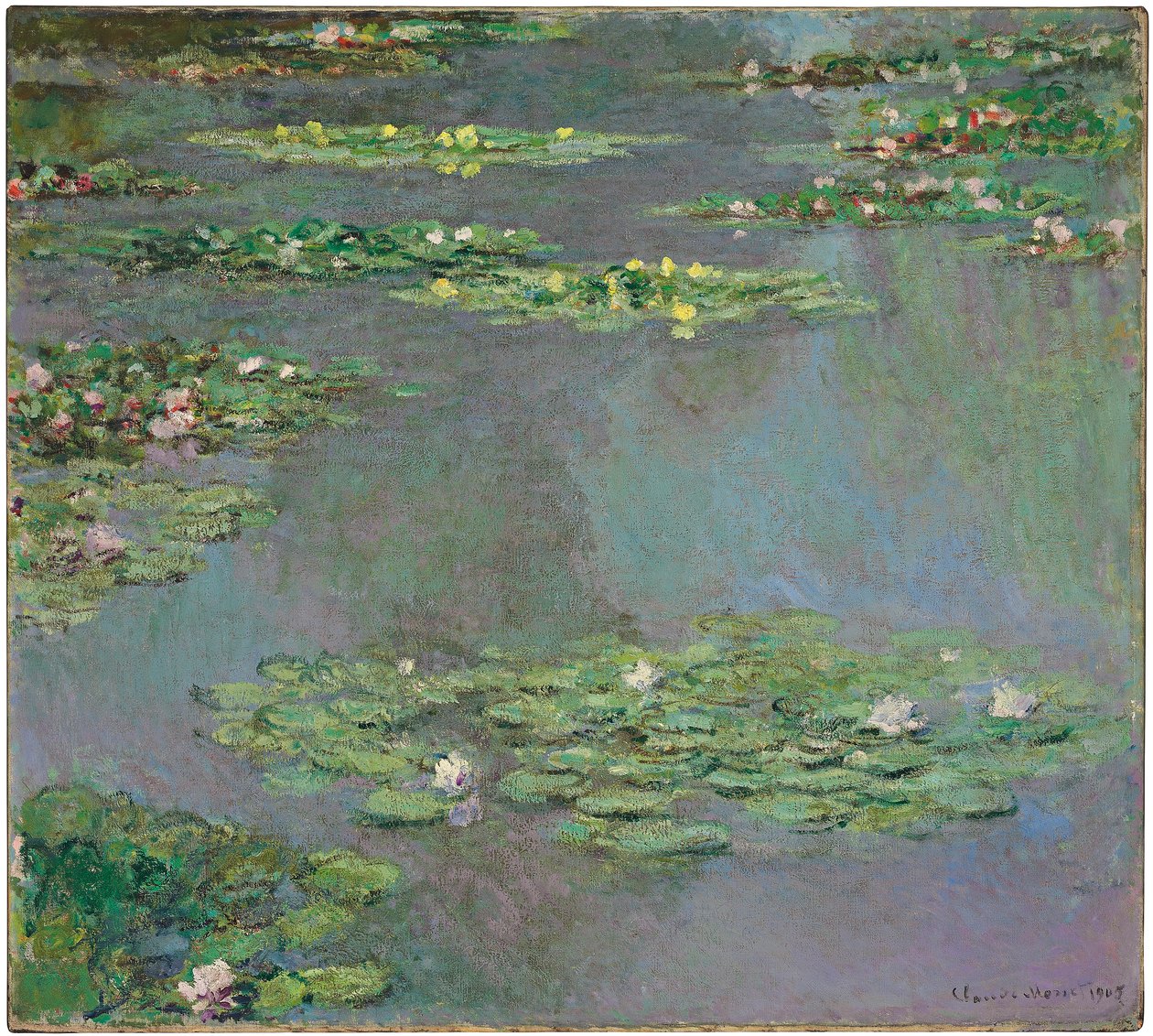Lekníny, 1905 od Claude Monet