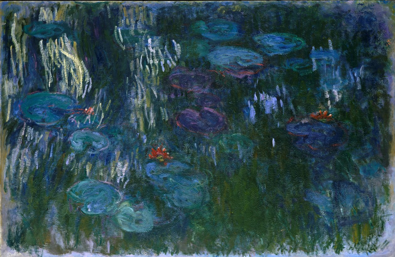 Lekníny, 1916-19 od Claude Monet