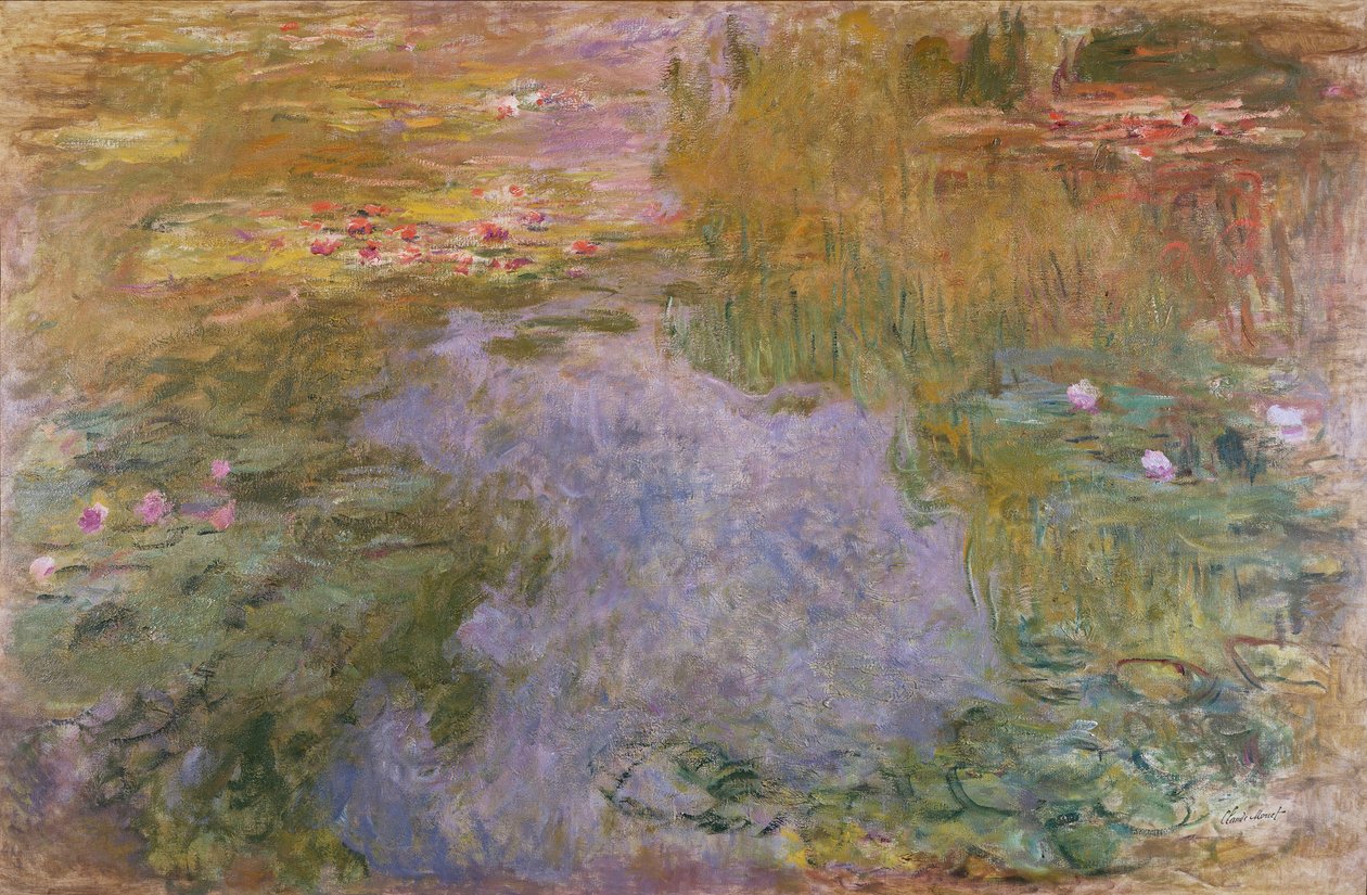Lekníny, 1919 od Claude Monet