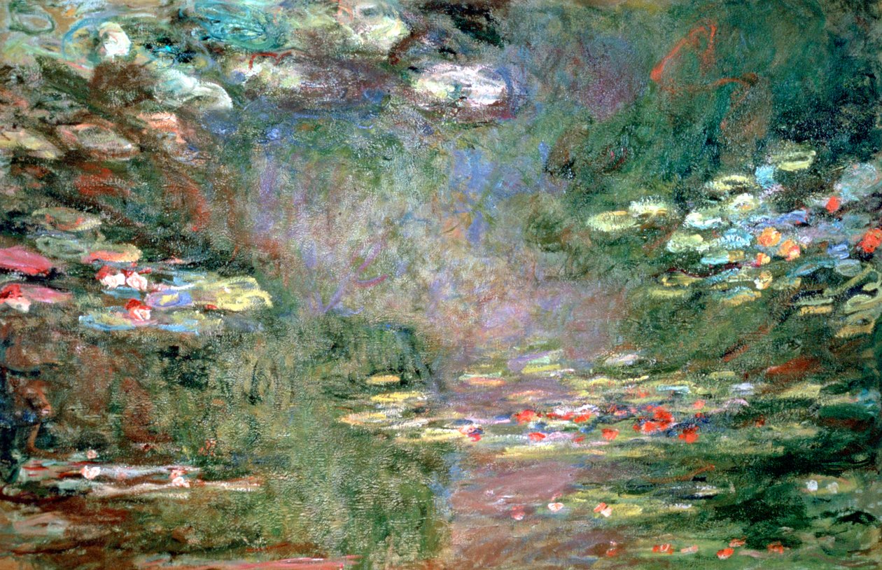 Lekníny, c1925 od Claude Monet
