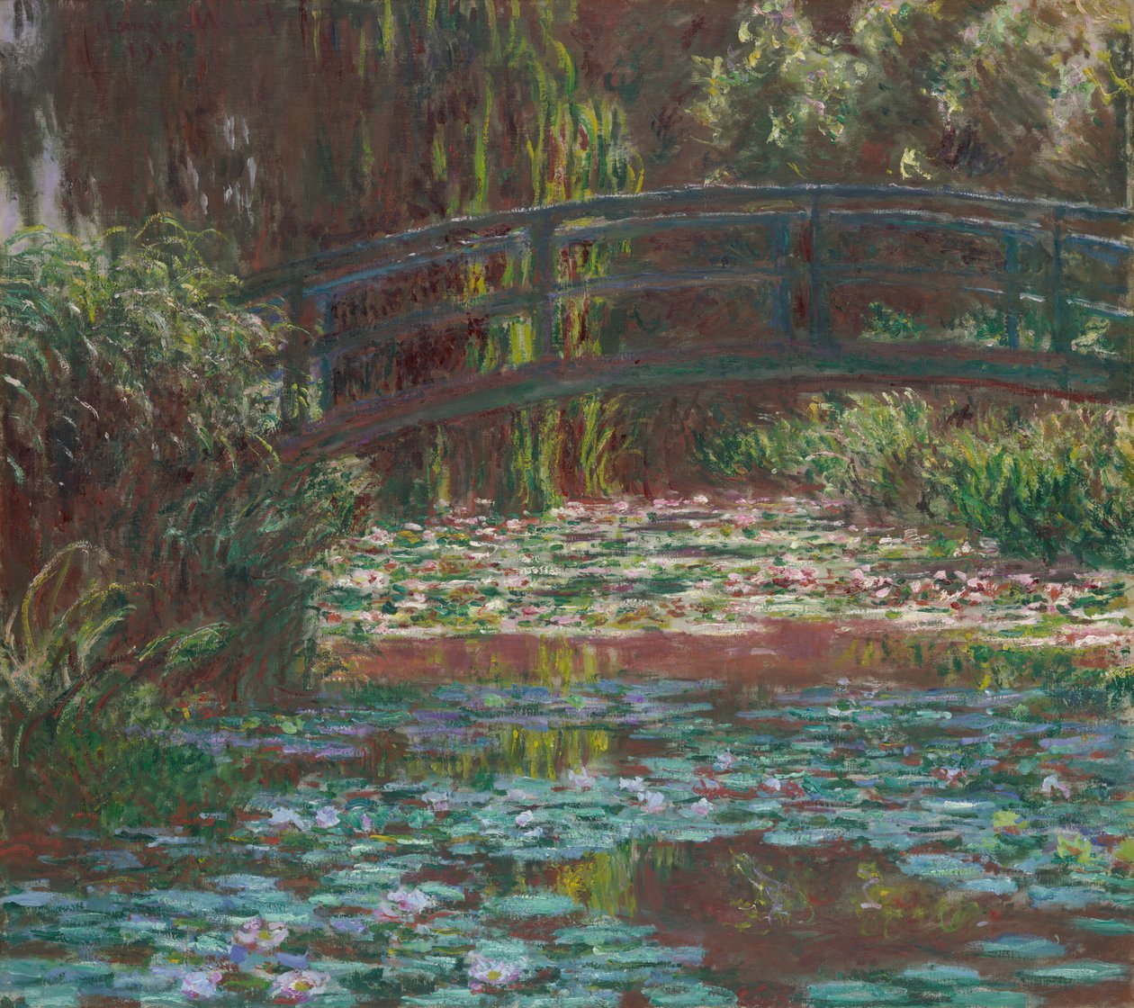 Leknínový rybník, 1900. od Claude Monet