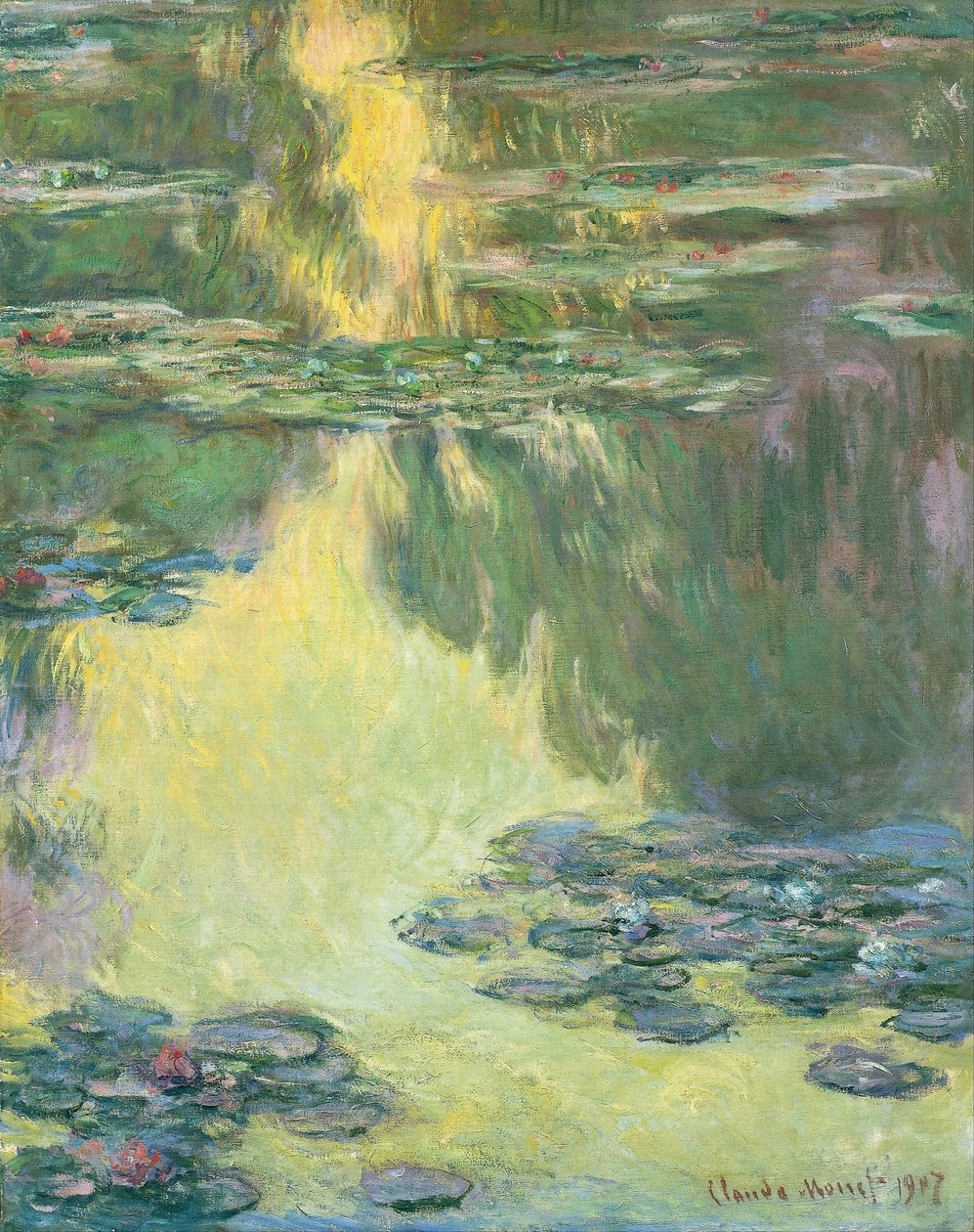 Lekníny od Claude Monet