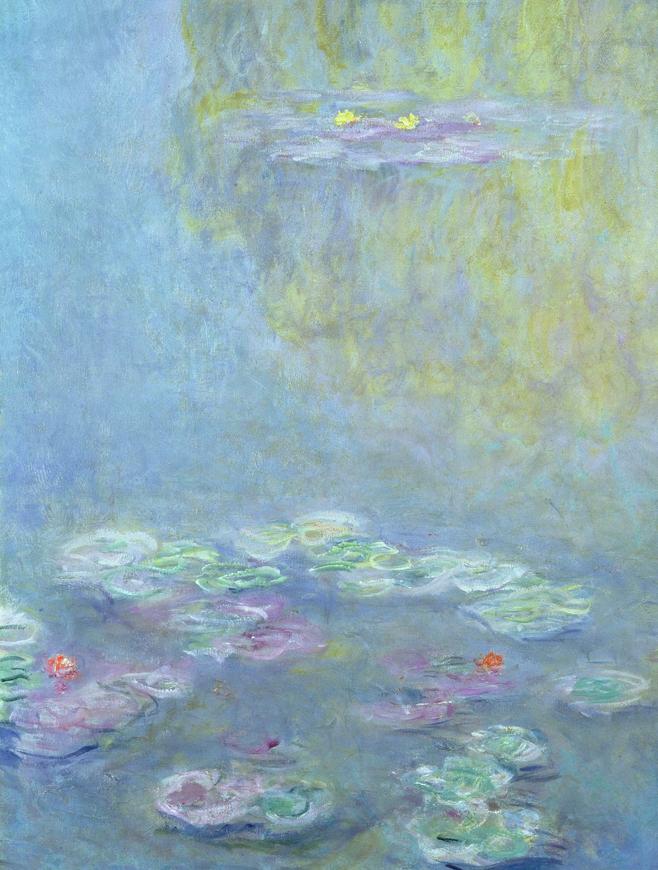 Lekníny, 1906 (detail 242510) od Claude Monet