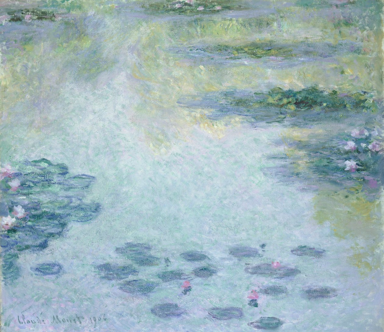 "Lekníny", 1906 od Claude Monet