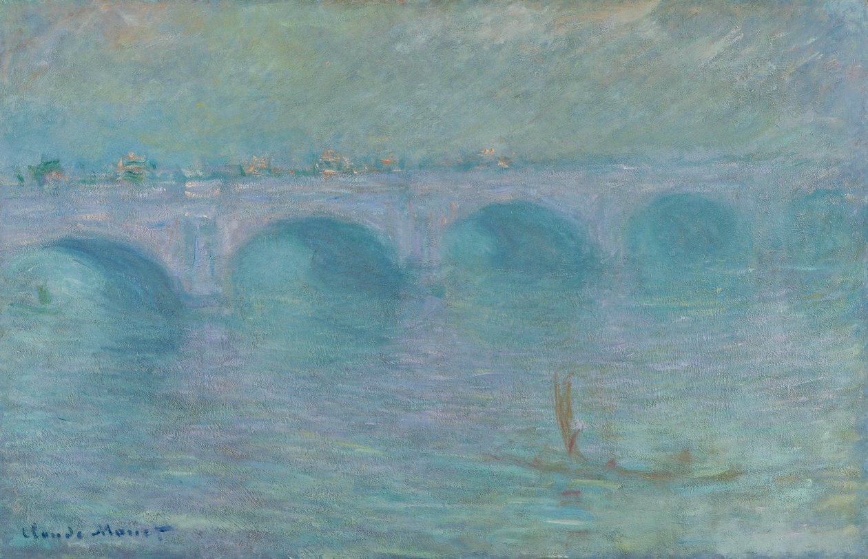 Waterloo Bridge in the Fog, 1903 od Claude Monet
