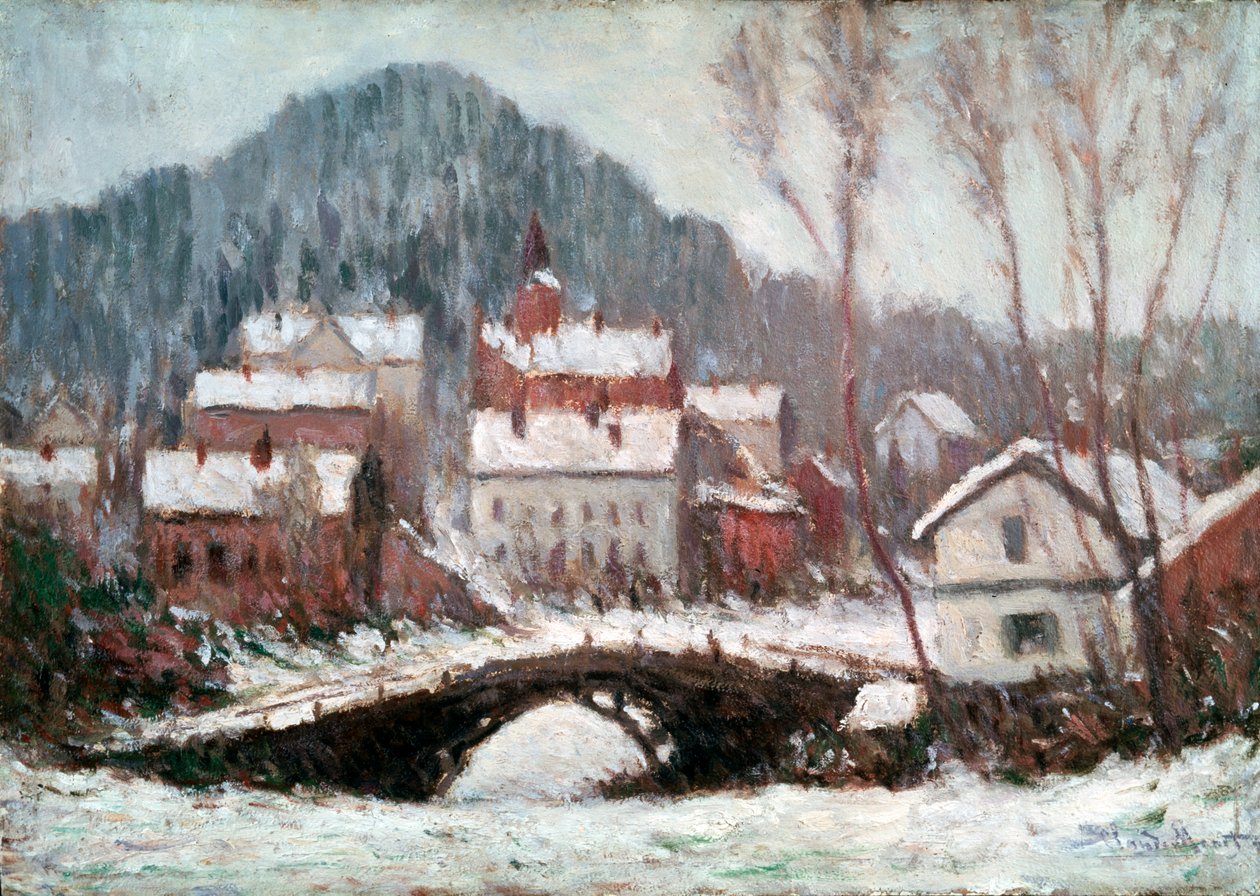 Zimní krajina, 1895. od Claude Monet