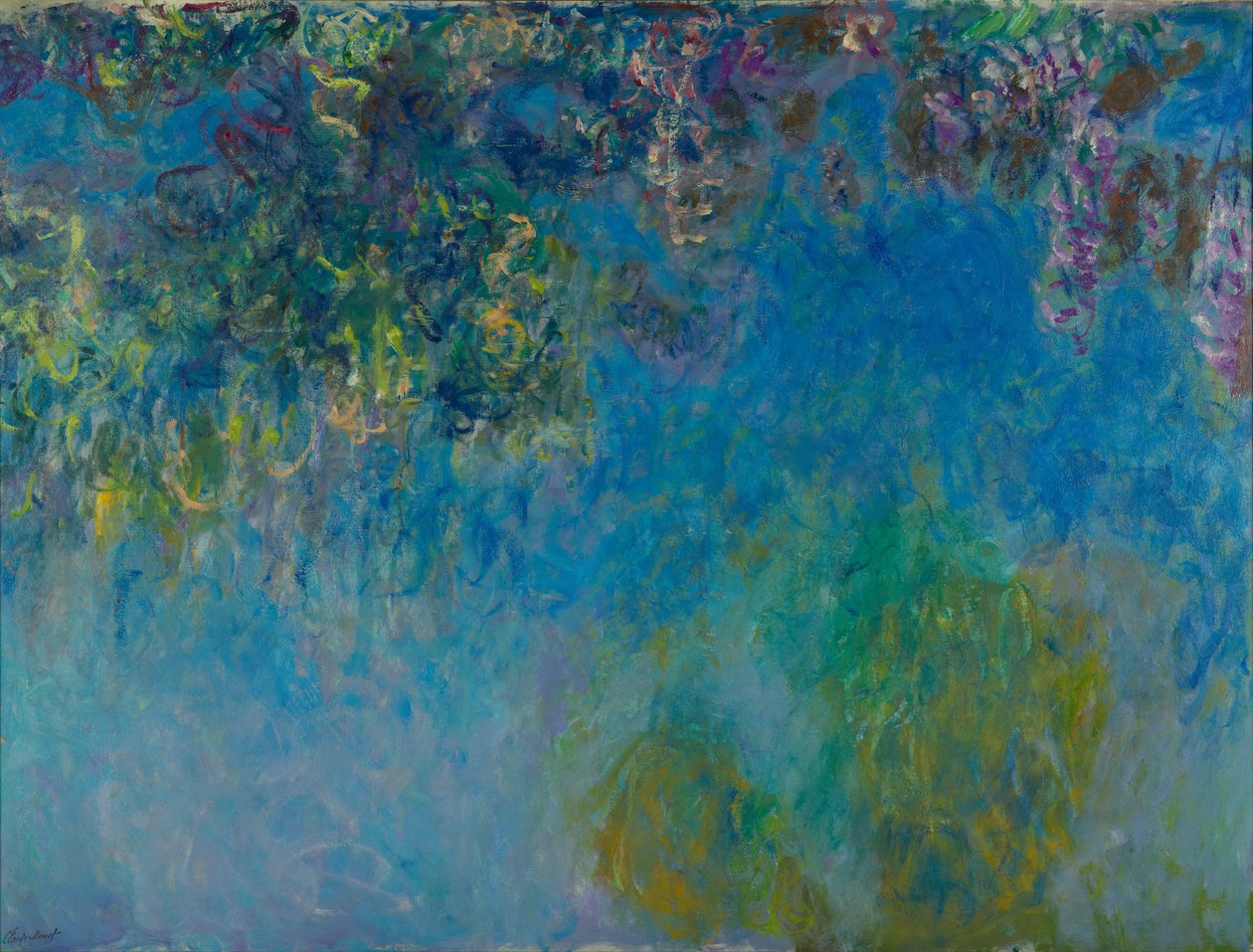 Wisteria od Claude Monet