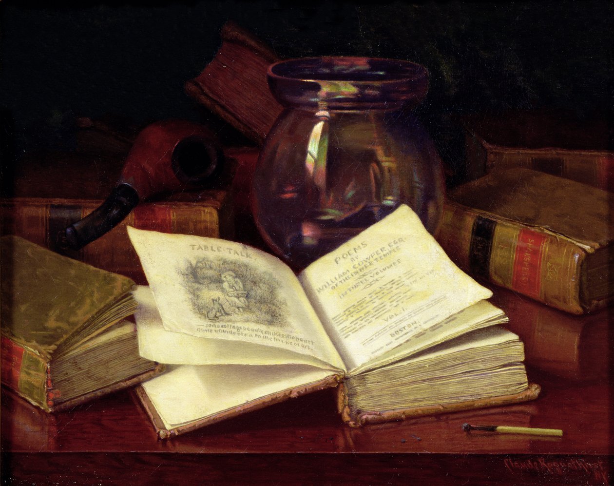 Básně Williama Cowpera, c.1890-1905 od Claude Raguet Hirst
